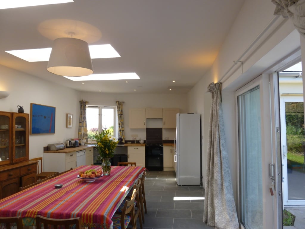 Sisters dining room and kitchen